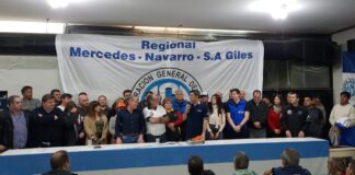 Se normalizó la CGT Regional Mercedes-Navarro-S.A. de Giles: Juan Martín Andrés es el nuevo Delegado Regional