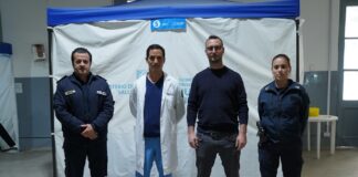 VACUNACIÓN CONTRA LA GRIPE PARA EL PERSONAL POLICIAL DE LA PROVINCIA