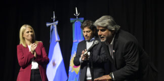 Kicillof le tomó juramento al nuevo ministro de Trabajo de la Provincia