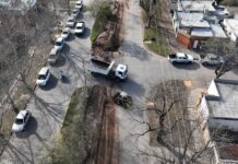 Empezaron las tareas de jerarquización de Avenida 47