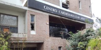 Preocupante estado de abandono del ex Centro Cardiovascular