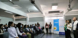 RAVERTA SE REUNIÓ CON MÁS DE 120 ESTUDIANTES SECUNDARIOS Y DE FORMACIÓN SUPERIOR