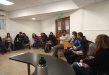 Nueva Mesa local de Adolescencias junto al equipo de Jefatura Distrital de Mercedes
