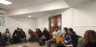 Nueva Mesa local de Adolescencias junto al equipo de Jefatura Distrital de Mercedes