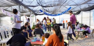 Muchas familias visitaron el Vivero municipal en vacaciones