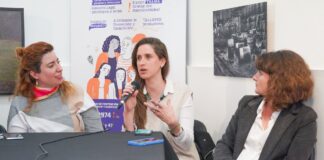 Mesa Local de Géneros con presencia de funcionarias provinciales, taller e informes