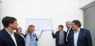 Kicillof inauguró los edificios de dos jardines de infantes en Avellaneda