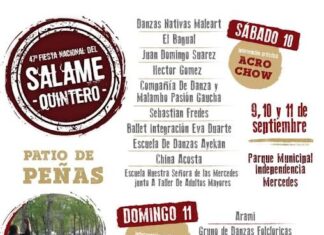 47º Fiesta Nacional del Salame Quintero en el Parque Municipal Independencia