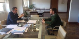Ustarroz con ministro Katopodis por más obras para Mercedes
