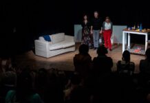 Se presentó «El Reproche» en el Teatro Argentino
