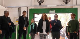 Ustarroz y Sileoni en la creación del Bosque de la Educación
