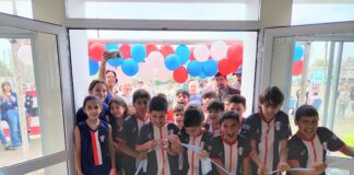 Se inauguraron obras en Club Trocha