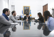 Kicillof y Raverta suscribieron un convenio de asistencia técnica y financiera