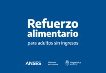 MÁS DE MEDIO MILLÓN DE PERSONAS YA ACCEDIERON AL REFUERZO ALIMENTARIO PARA ADULTOS SIN INGRESOS