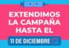 Extienden la campaña nacional de vacunación hasta el 11 de diciembre