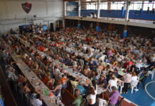 Multitudinario almuerzo solidario por los Centros de Jubilados