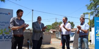 Naturgy repotencia las dos plantas reguladoras de presión de la localidad de San Antonio de Areco y anuncia una nueva obra en construcción