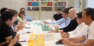 RODRÍGUEZ LARRETA RECIBIÓ A DIRIGENTES DE LA PROVINCIA