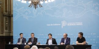 Kicillof y Massa pusieron en marcha acciones para fortalecer la difusión y la fiscalización del programa Precios Justos en la Provincia