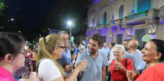 Se realizó el tradicional brindis con instituciones con los mejores deseos para 2023