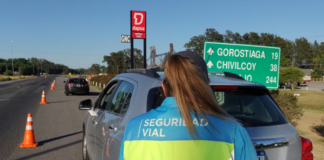 Seguridad vial: realizaron controles en la Ruta 5