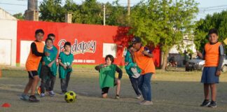 El Municipio de Mercedes impulsa en este verano fútbol por los derechos