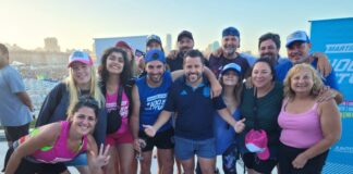 Jóvenes mercedinos corren 100 km acompañando a Martin Tetaz con propuestas para transformar la provincia