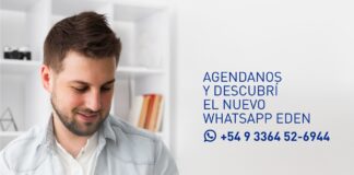 EDEN presenta su nuevo WhatsApp