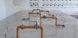 Avanza la obra de gas en la Escuela Técnica Nº2 de Gowland
