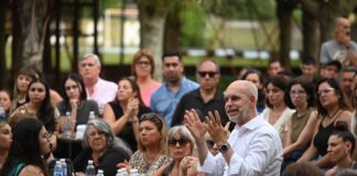 Horacio Rodríguez Larreta: “Quiero terminar con la división entre los argentinos. La grieta es un invento de la política para generar odio y así conseguir más votos. ”