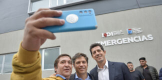 Kicillof inauguró el Hospital de Diagnóstico Inmediato de Lomas de Zamora