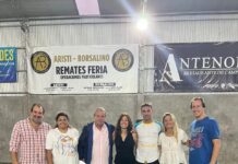 Matías Paredes, ex jugador de la selección argentina de hockey, visitó Mercedes de la mano del equipo de Juntos
