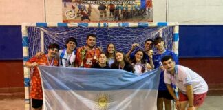 Handball exitoso con representantes mercedinos en Chile