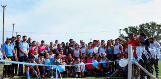 Defensores inauguró e hizo realidad el sueño de la cancha sintética