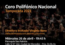 CORO POLIFÓNICO NACIONAL – Miércoles 26 de abril – 19:45 h.