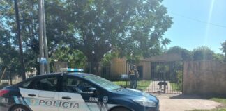 Operativo de la División Unidad Operativa Federal Mercedes en Francisco Álvarez