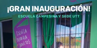 Una escuela primaria campesina para adultos será inaugurada en Mercedes