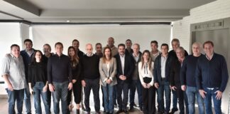Rodríguez Larreta junto a los miembros de la Mesa Política del PRO Provincia de Buenos Aires