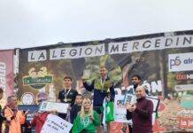 Laureano Rosa: El Círculo de Periodistas entregó la antorcha Raúl Sosena al mejor Mercedino clasificado en los 15 km.