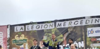 Laureano Rosa: El Círculo de Periodistas entregó la antorcha Raúl Sosena al mejor Mercedino clasificado en los 15 km.
