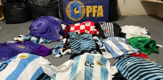 LA POLICÍA FEDERAL ARGENTINA INCAUTÓ GRAN CANTIDAD DE MERCADERÍA APÓCRIFA VALUADA EN MÁS DE 30 MILLONES DE PESOS