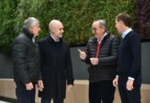 El intendente de Tandil, Miguel Lunghi, manifestó su apoyo a las candidaturas de Larreta y Santilli