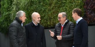 El intendente de Tandil, Miguel Lunghi, manifestó su apoyo a las candidaturas de Larreta y Santilli