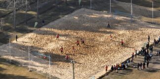 Se inauguró nueva cancha Beach fútbol y handball