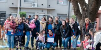 Municipio inauguró plaza dedicada a la primera infancia