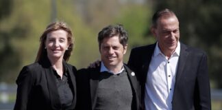 Kicillof y Katopodis encabezaron la habilitación de un tramo de la Autopista Presidente Perón