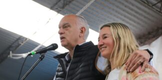 Néstor Grindetti pasó por Mercedes para ser parte de encuentro de Mujeres regional