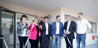Kicillof inauguró un Centro de Atención Primaria de la Salud en Chacabuco