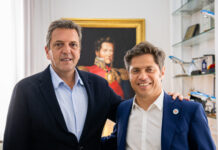 Kicillof y Massa se reunieron con las y los intendentes bonaerenses electos