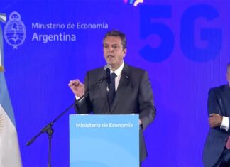 Sergio Massa anunció la llegada de la red 5G